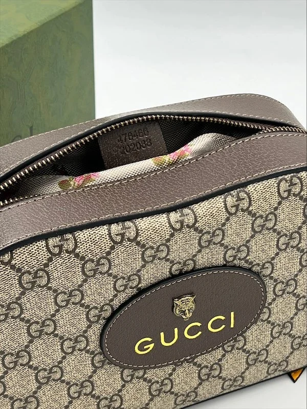Сумка GUCCI 1_10 — Бежевый, Коричневый — дополнительный вид