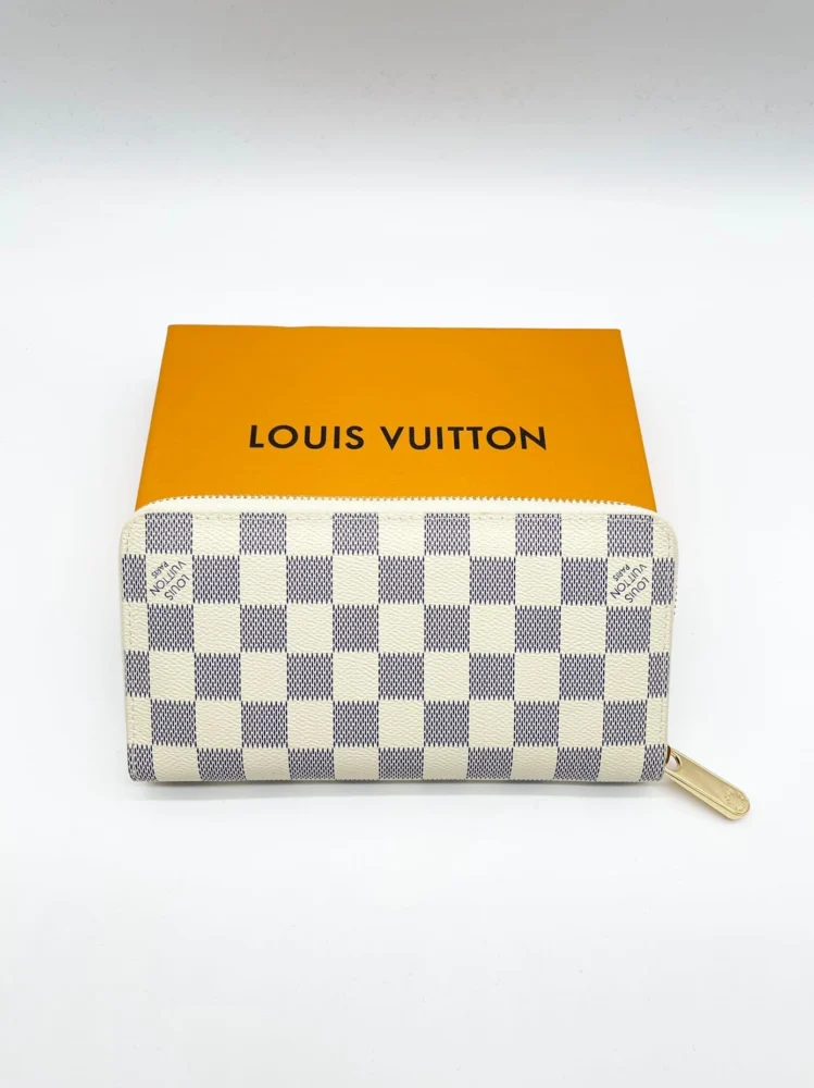 Кошелек Louis vuitton 3 — Белый, Серый — основной вид