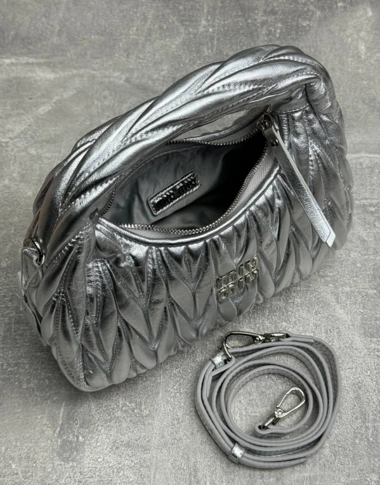 MIU MIU 40 — Серебристый — дополнительный вид