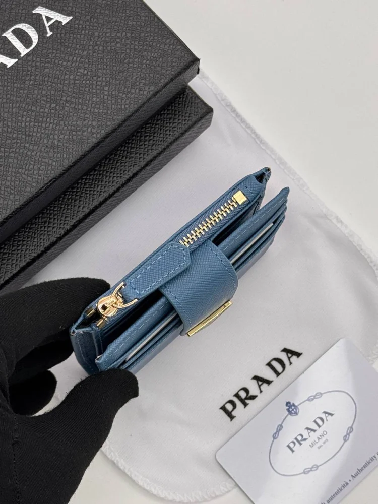 Кошелёк PRADA z-235 — Голубой — дополнительный вид