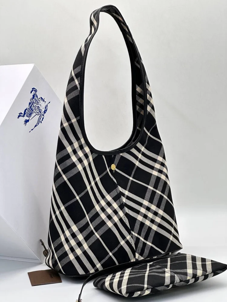 Сумка BURBERRY 1_15 — Белый, Черный — дополнительный вид