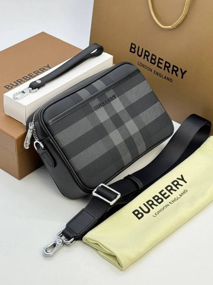Сумка BURBERRY 9 — Серый, Черный — основной вид