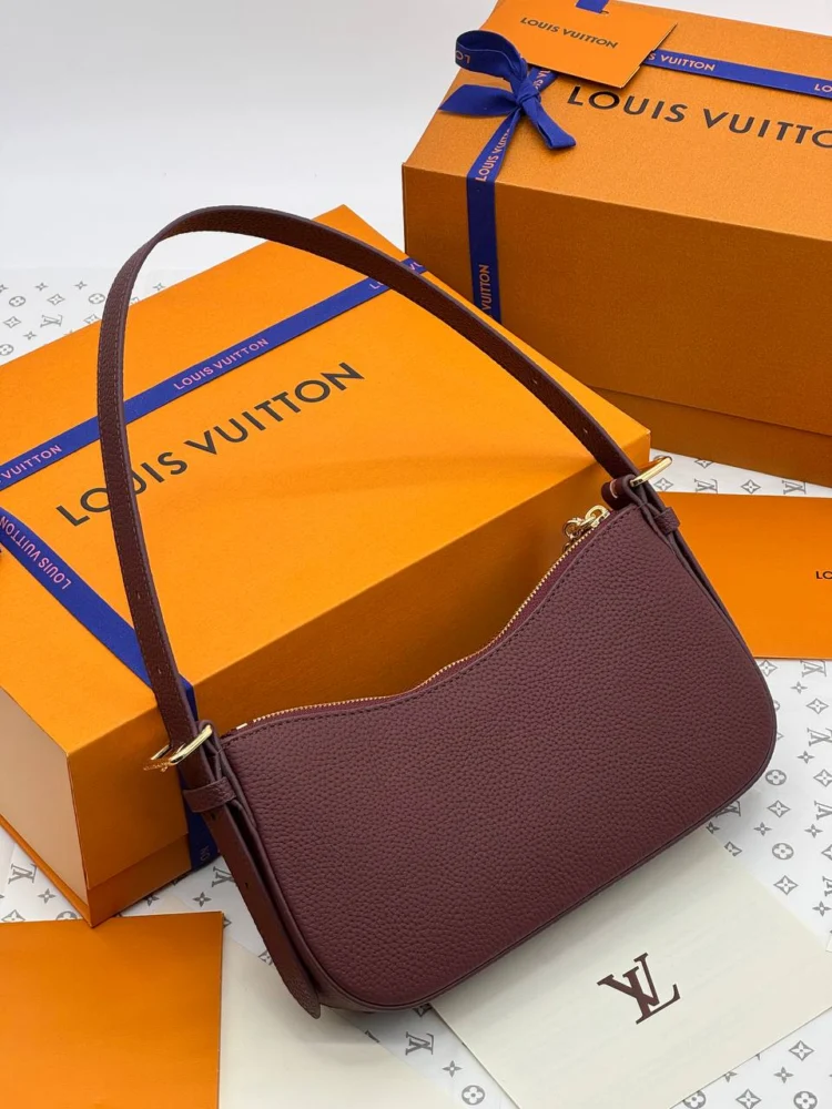 Louis Vuitton 001 — Бордовый, Молочный — дополнительный вид