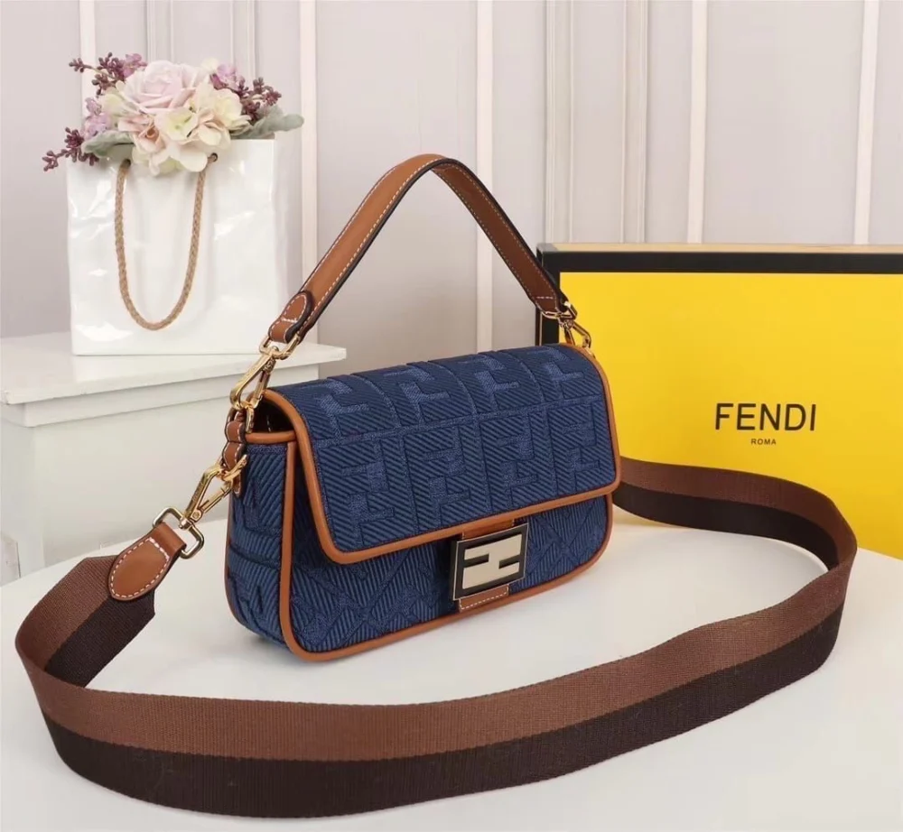 Сумка FENDI 3 — Синий — основной вид