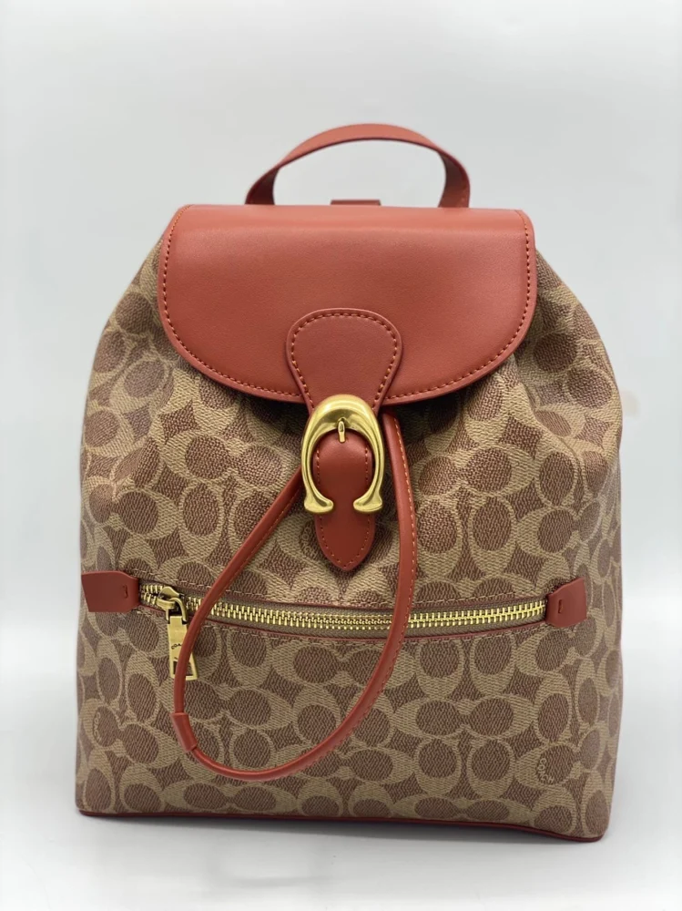 Рюкзак COACH 7 — Коричневый, Рыжий — основной вид