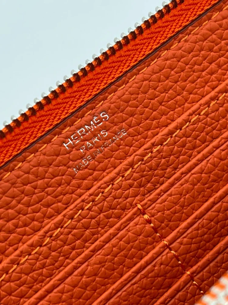 Кошелек HERMES 9 — Рыжий — дополнительный вид