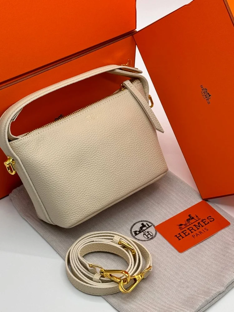 Сумка HERMES 1_1 — Бежевый — дополнительный вид