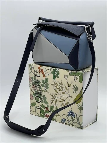 Сумка LOEWE z455 — Синий — дополнительный вид