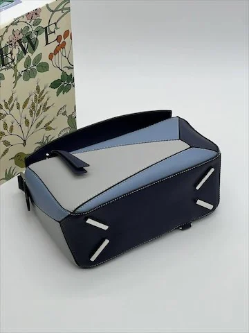 Сумка LOEWE z455 — Синий — дополнительный вид