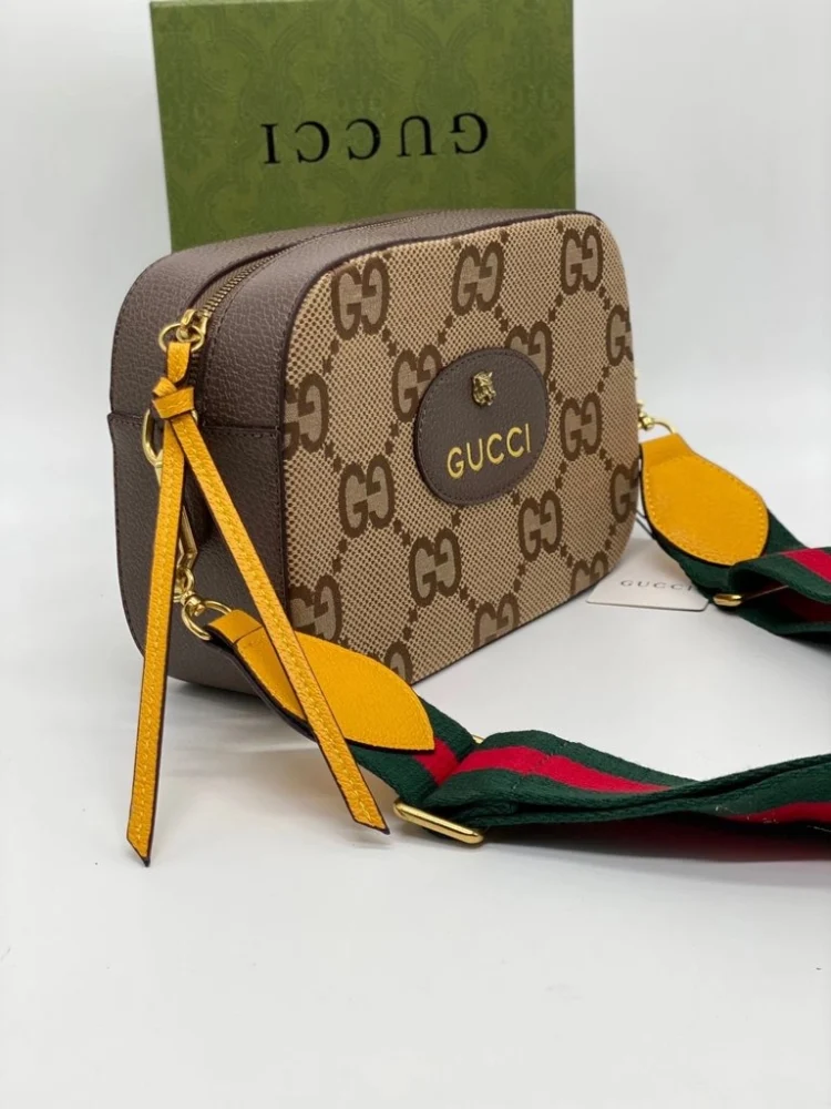 Сумка GUCCI 01-080 — Бежевый, Коричневый — дополнительный вид