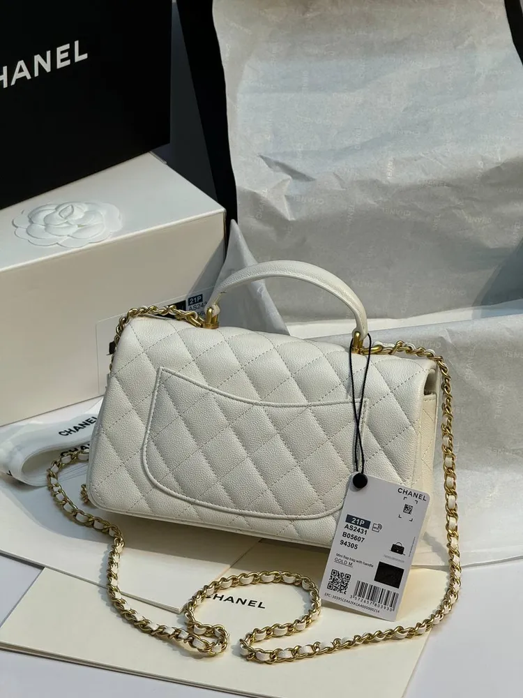 Сумка CHANEL 1 — Белый — дополнительный вид