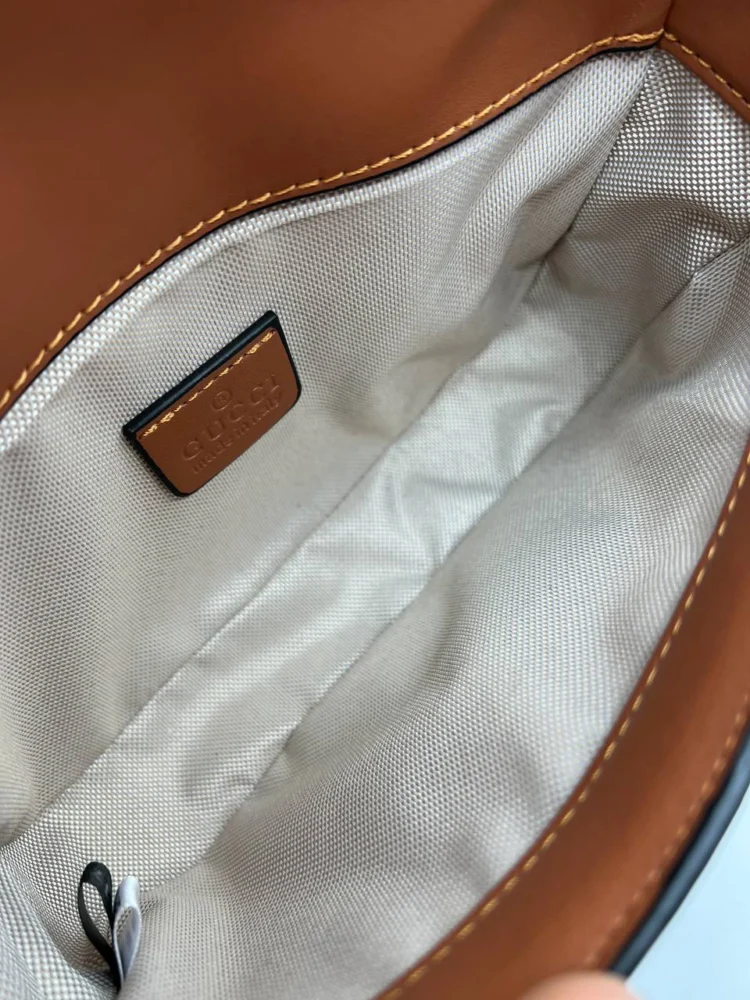 Сумка Gucci 509870 — Голубой, Коричневый — дополнительный вид