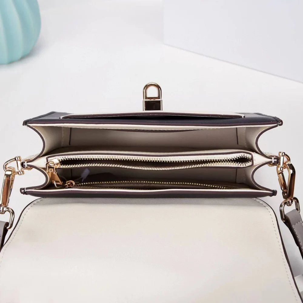 Сумка MICHAEL KORS z-403 — Молочный, Серый — дополнительный вид