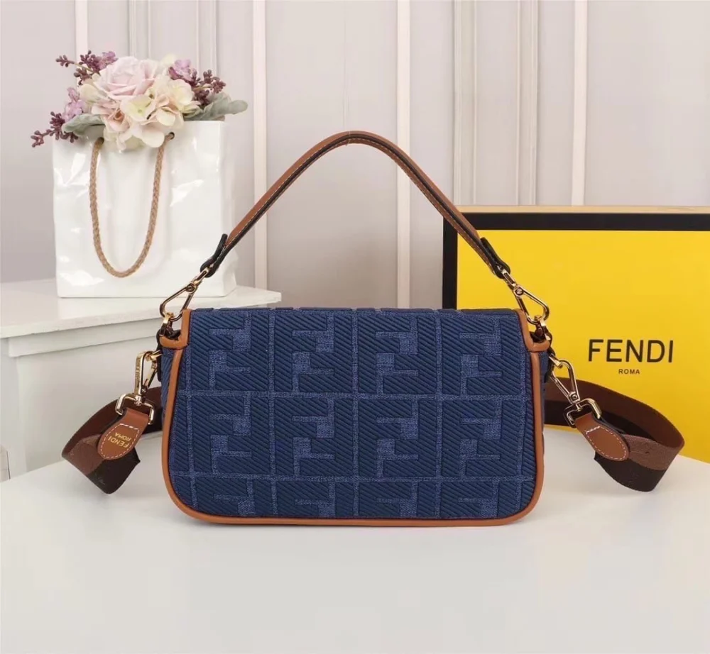 Сумка FENDI 3 — Синий — дополнительный вид