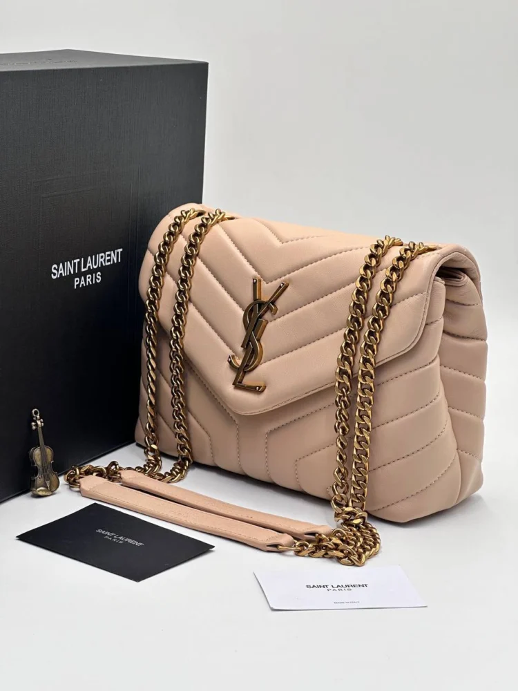 Сумка YVES SAINT LAUREN 30-4 — Бежевый — основной вид