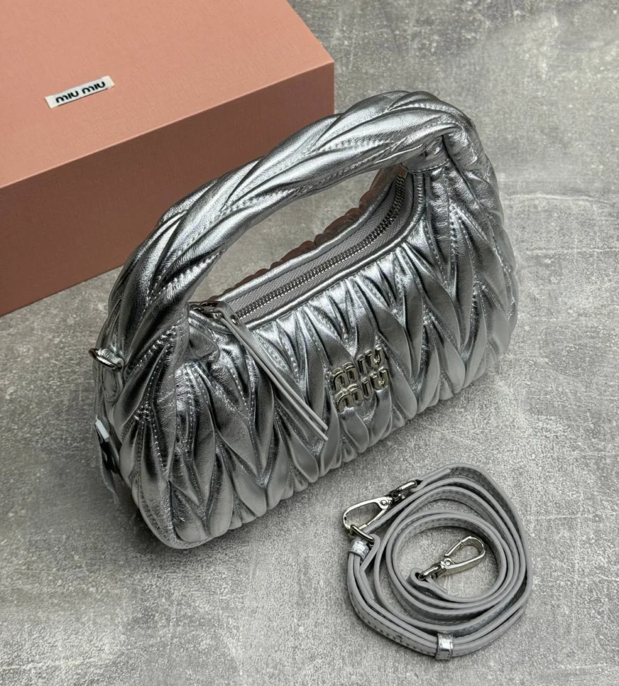 MIU MIU 40 — Серебристый — дополнительный вид