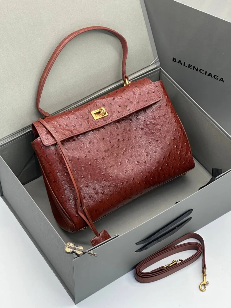 BALENCIAGA 10010 — Бордовый — дополнительный вид