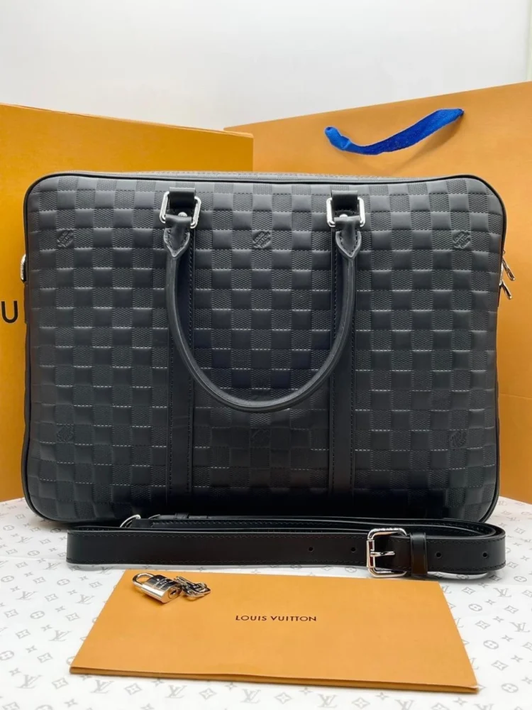 Сумка Louis Vuitton 12 — Серый, Черный — дополнительный вид