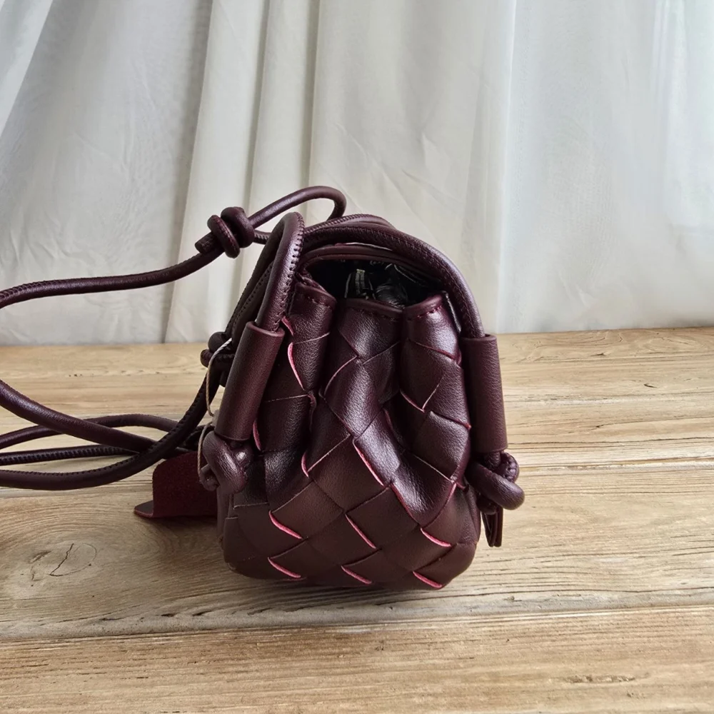 Bottega Veneta 34 — Бордовый — дополнительный вид