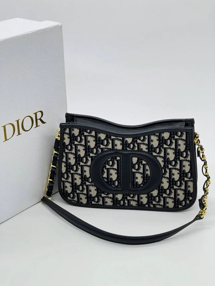 Сумка Christian Dior z-155 — Белый, Черный — основной вид