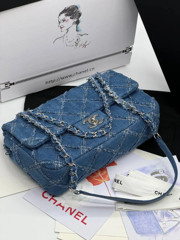 Сумка CHANEL z-391 — Синий — дополнительный вид
