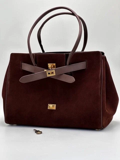 Сумка BALENCIAGA 22 — Бордовый — дополнительный вид