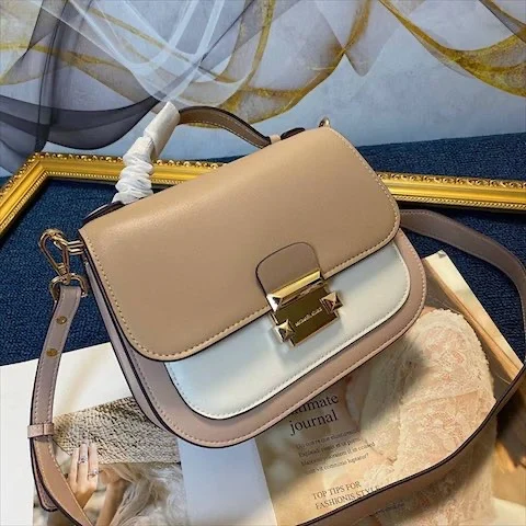 Сумка MICHAEL KORS z-319 — Бежевый, Белый — дополнительный вид