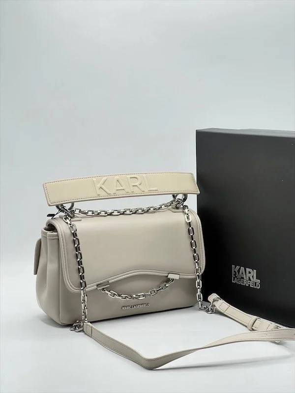 Сумка KARL LAGERFELD 22 — Бежевый — основной вид