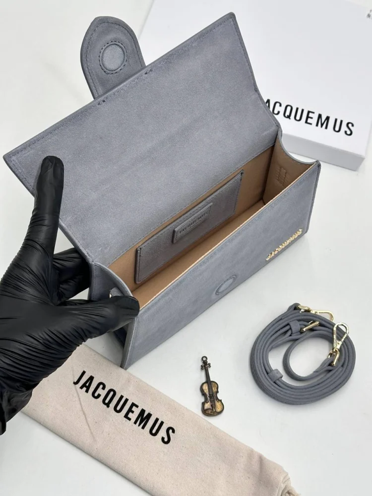 Сумка JACQUEMUS 1 — Серый — дополнительный вид