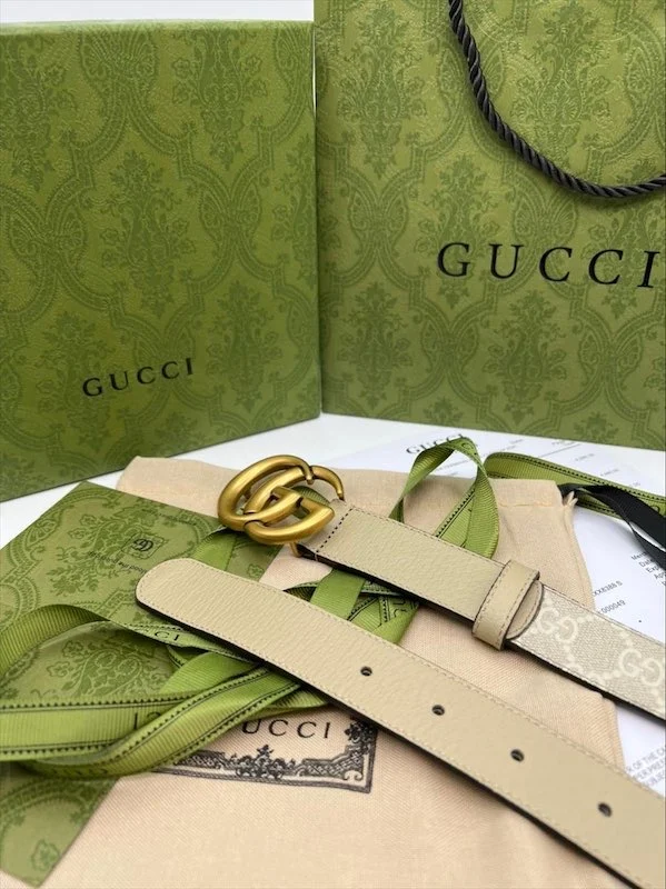 Ремень GUCCI 3 — Коричневый — дополнительный вид