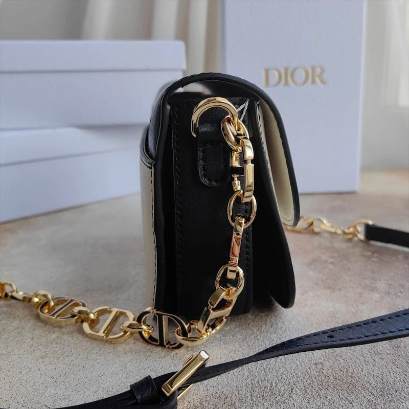 Сумка DIOR s-37 — Молочный, Черный — дополнительный вид