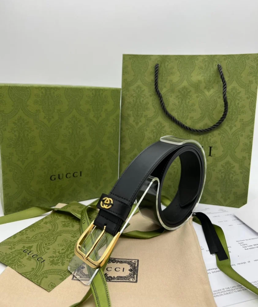 Ремень GUCCI 9 — Черный — основной вид