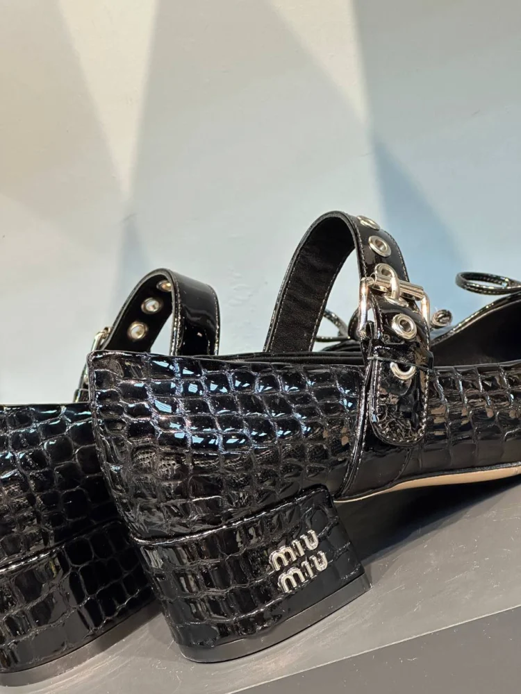 Обувь MIU MIU 7 — Черный — дополнительный вид