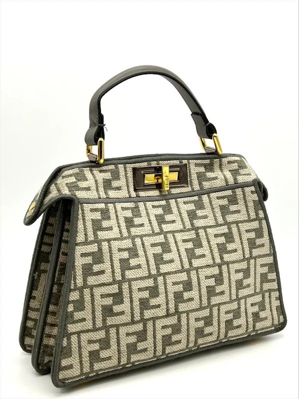 Сумка FENDI 5530987 — Бежевый, Черный — дополнительный вид