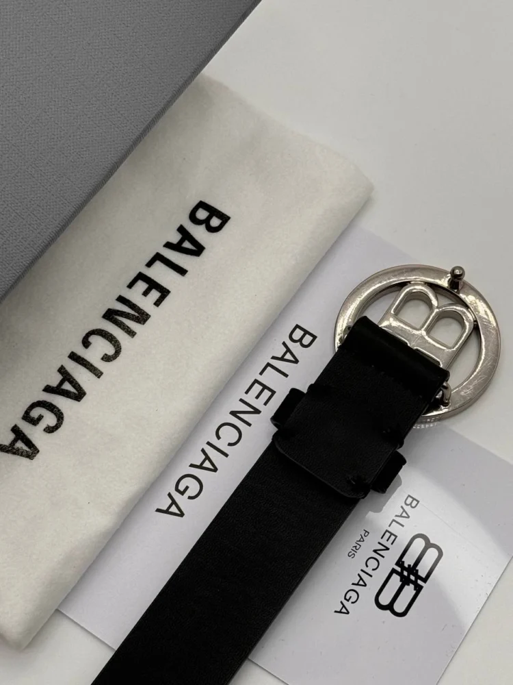 Ремень BALENCIAGA 8 — Черный — дополнительный вид