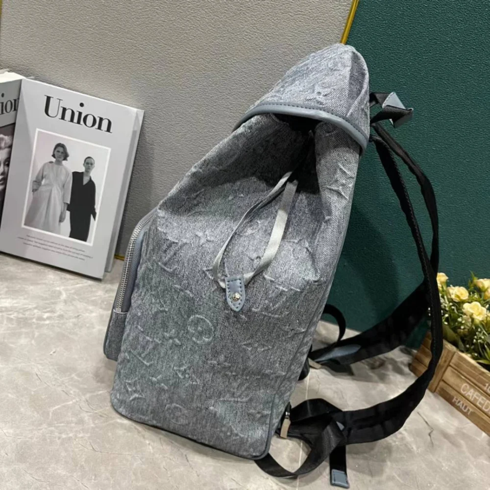 Рюкзак Louis Vuitton 317890 — Серебристый, Серый — дополнительный вид