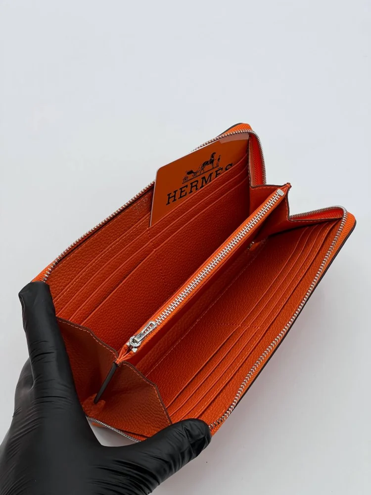 Кошелек HERMES 9 — Рыжий — дополнительный вид