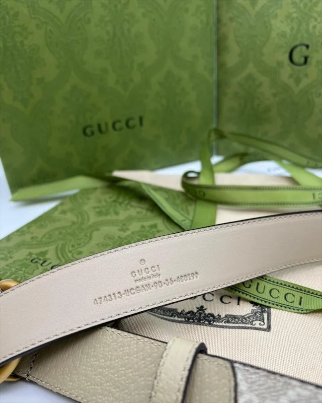 Ремень GUCCI 3 — Коричневый — дополнительный вид