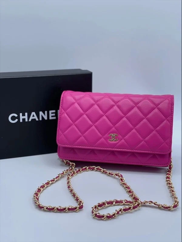 Сумка CHANEL 01-18 — Розовый — основной вид