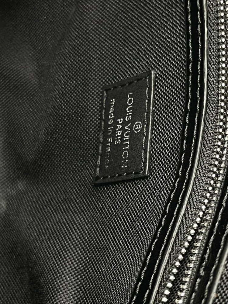 Дорожная сумка Louis Vuitton 5 — Серый, Черный — дополнительный вид