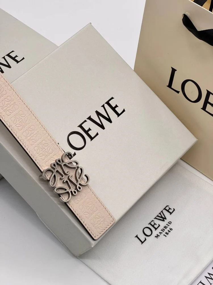Ремень LOEWE 1 — Бежевый — основной вид