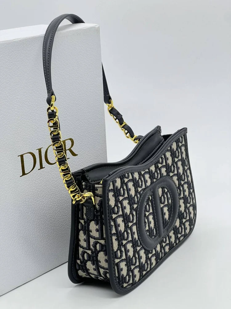 Сумка Christian Dior z-155 — Белый, Черный — дополнительный вид