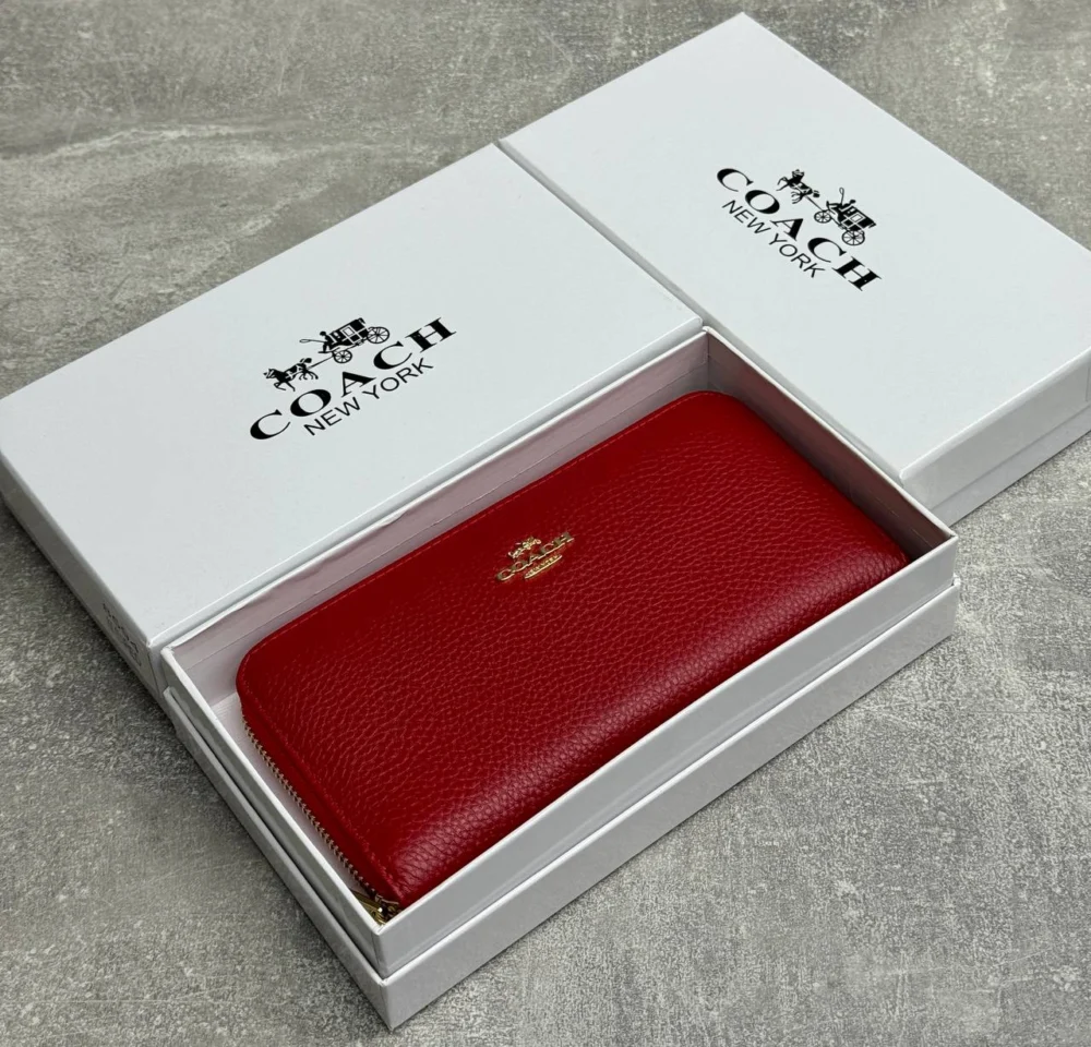 Кошелёк COACH 2 — Красный — дополнительный вид
