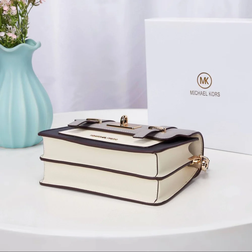 Сумка MICHAEL KORS z-403 — Молочный, Серый — дополнительный вид