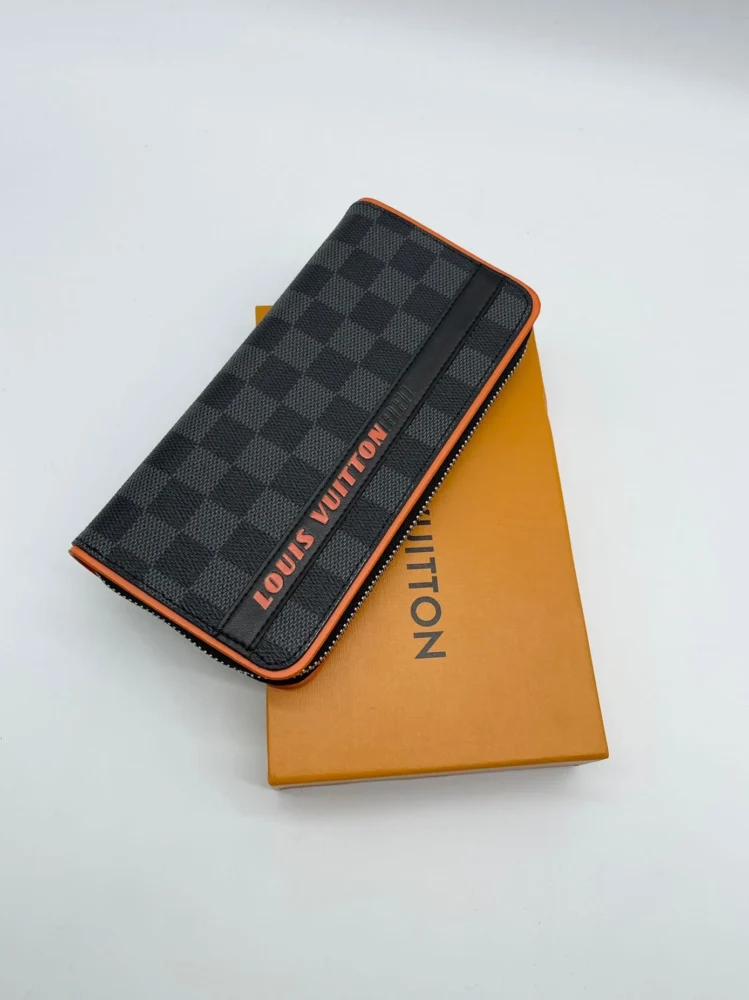 Клатч Louis Vuitton 3 — Серый, Черный — дополнительный вид