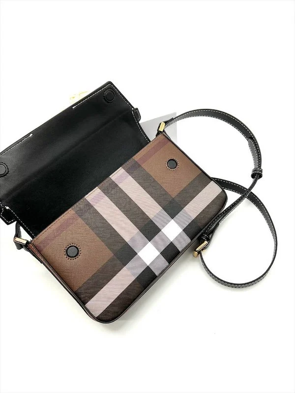 Сумка BURBERRY 1-27 — Белый, Коричневый, Черный — дополнительный вид