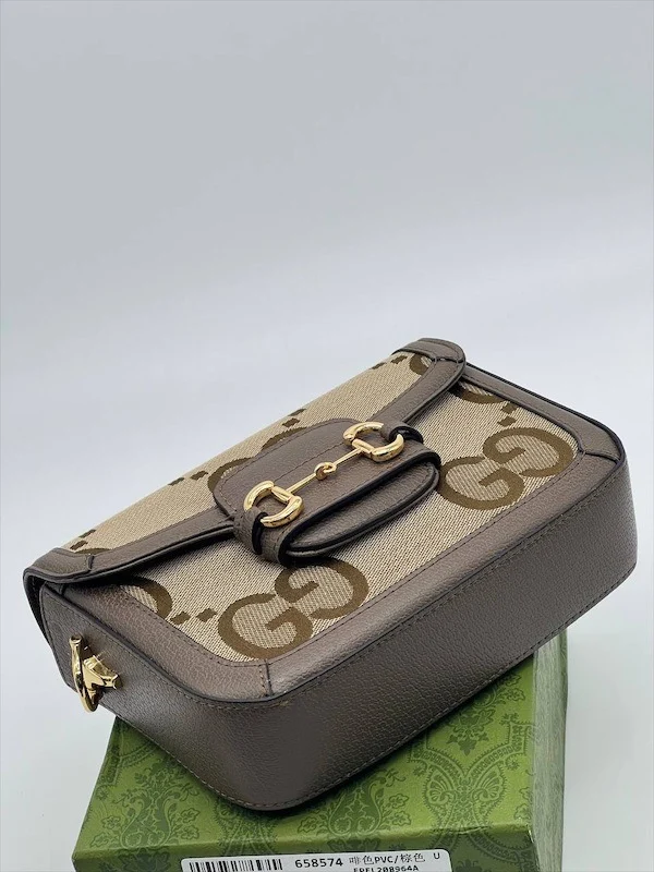 Сумка GUCCI z-443 — Бежевый, Коричневый — дополнительный вид