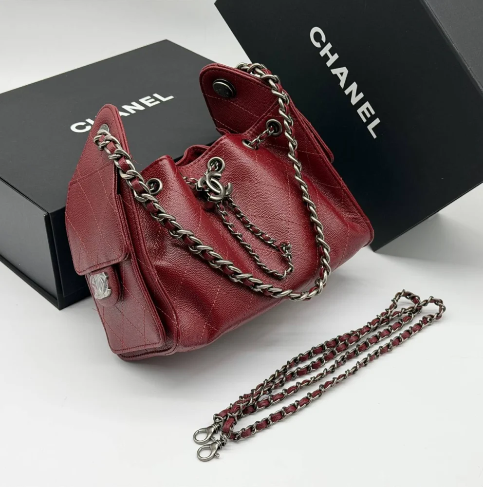 Сумка CHANEL z-93 — Бордовый — основной вид