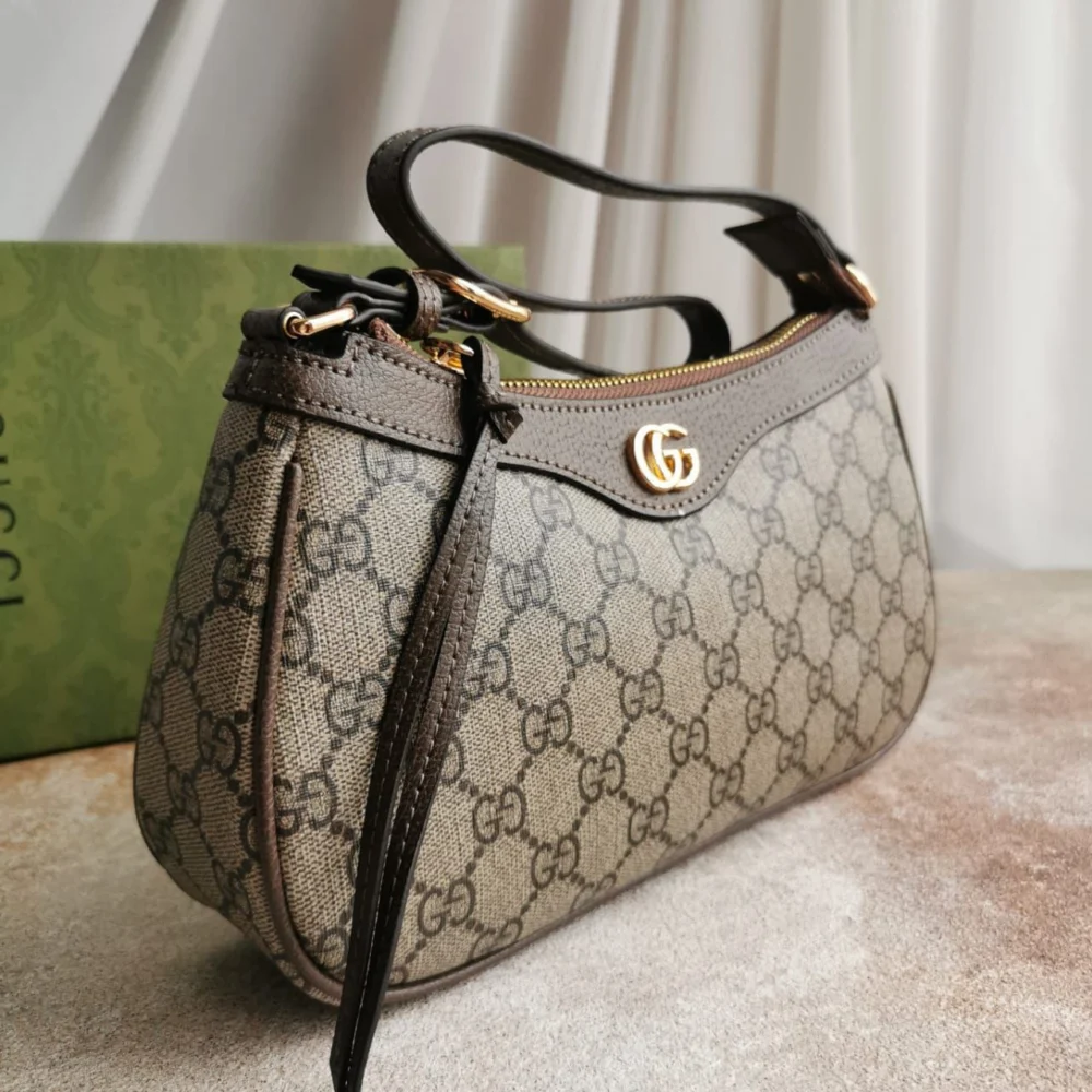 Сумка GUCCI z-557 — Бежевый, Коричневый — дополнительный вид