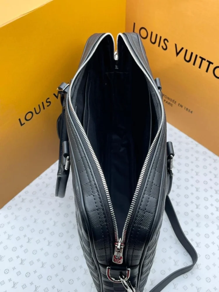 Сумка Louis Vuitton 12 — Серый, Черный — дополнительный вид